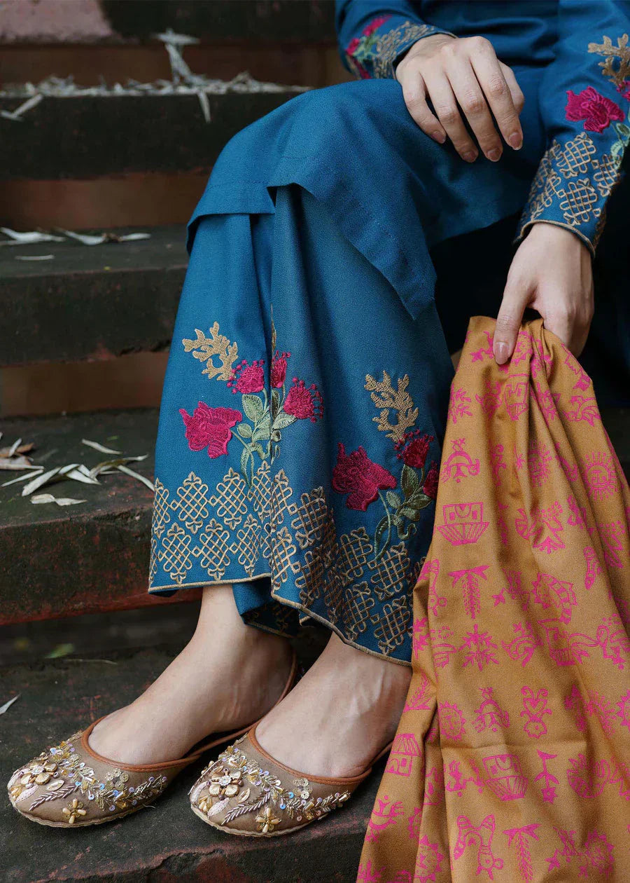 Maria.B Embroidered Lawn 3 Piece Suit D/22