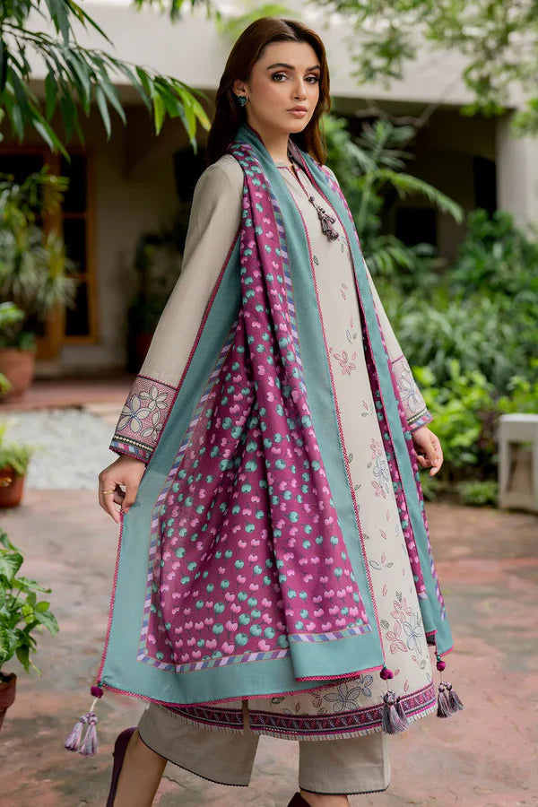 Jazmin Embroidered Lawn 3 Piece Suit JZ-35