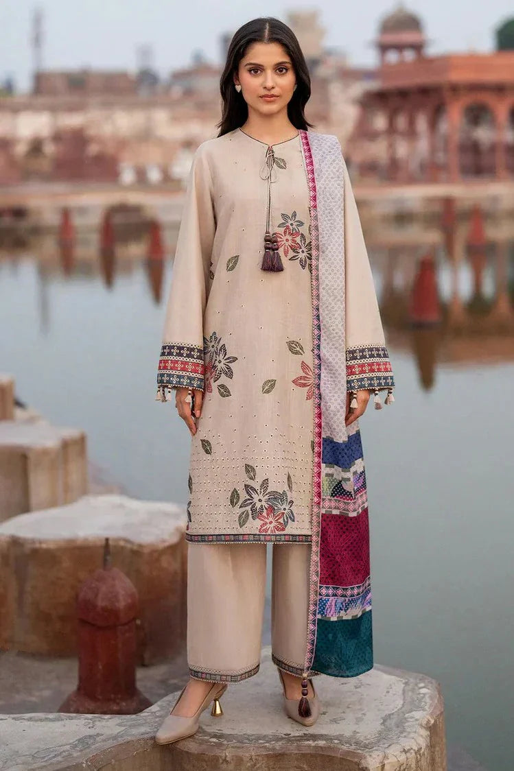 Jazmin Embroidered Lawn 3 Piece Suit JZ-850
