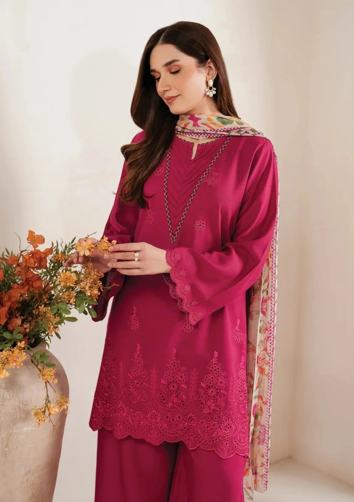 Cross Stitch CS-02 Embroidered Lawn 3 Piece Suit Collection D/11