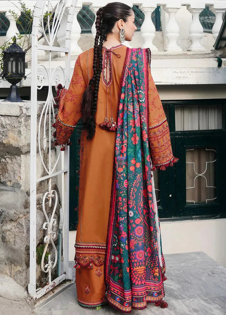 laam Embroidered Dhanak 3 Piece D-65