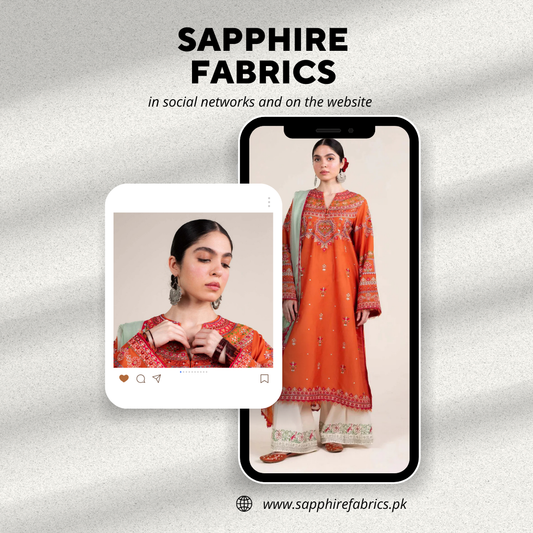 Crossstitch Embroidered Lawn 3 Piece Suit CS-13 D/31