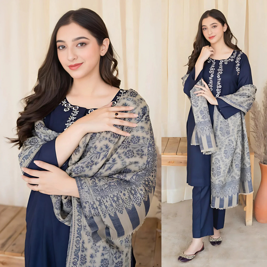 Fcc-841 Blue Lawn 3 Piece Suit D/841