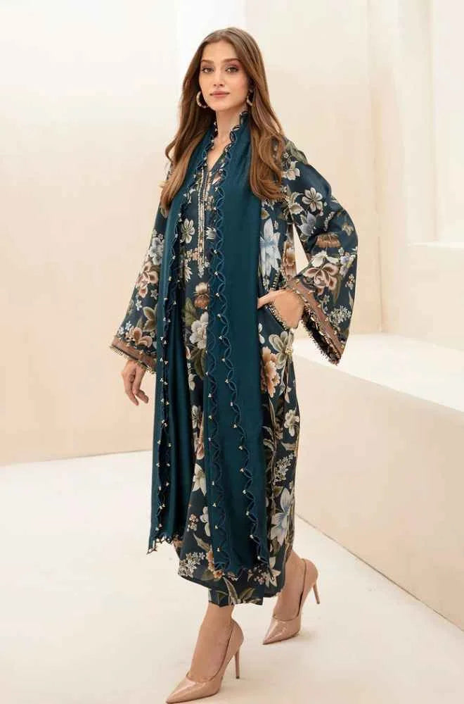 Baroque Printed Lawn 3 Piece Suit LAY0017 - D-793