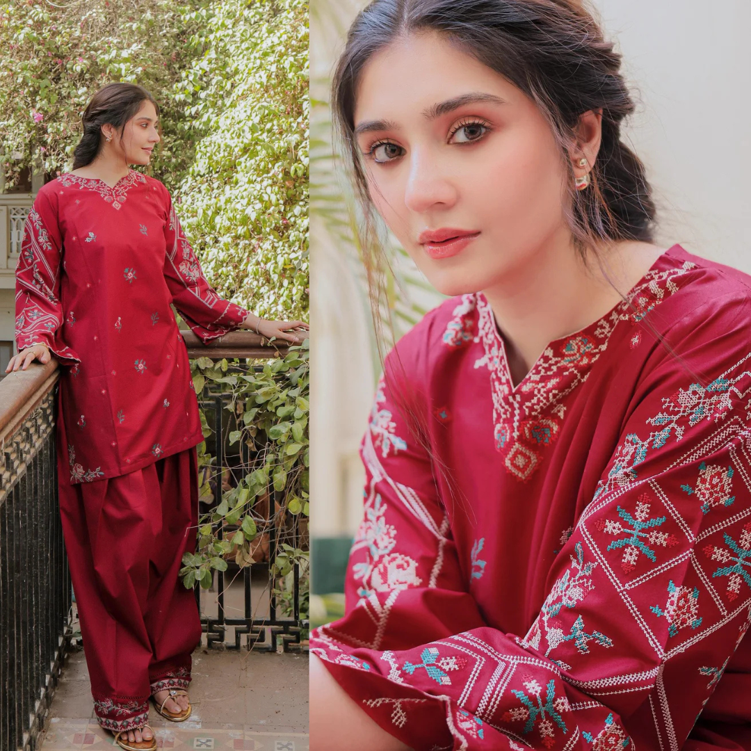 Kayseria D-90 Embroidered Lawn 2 Piece Suit Collection