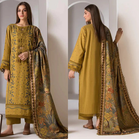 Sobia nazir Embroidered lawn Three Piece D/33